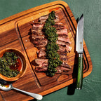 Steak Knife & Bistecca Plate Set, 8-pc (Green)