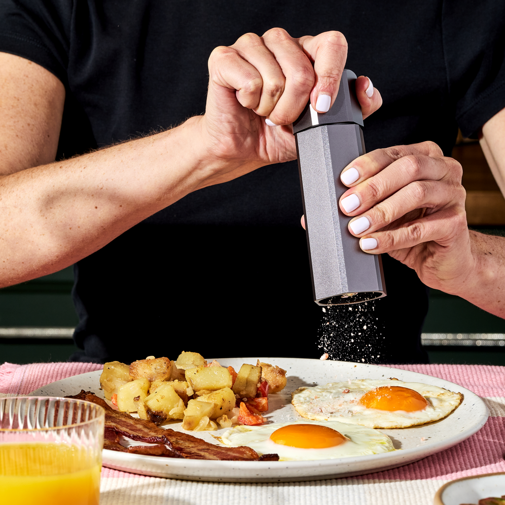 HexMill Tabletop Salt & Pepper Grinder Set